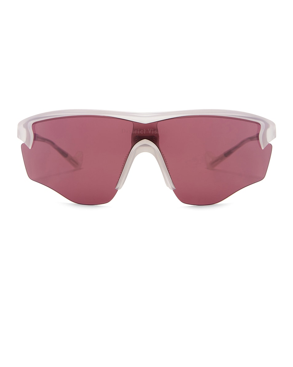 

Солнцезащитные очки Junya racer District Vision, Clear & D+ Black Rose