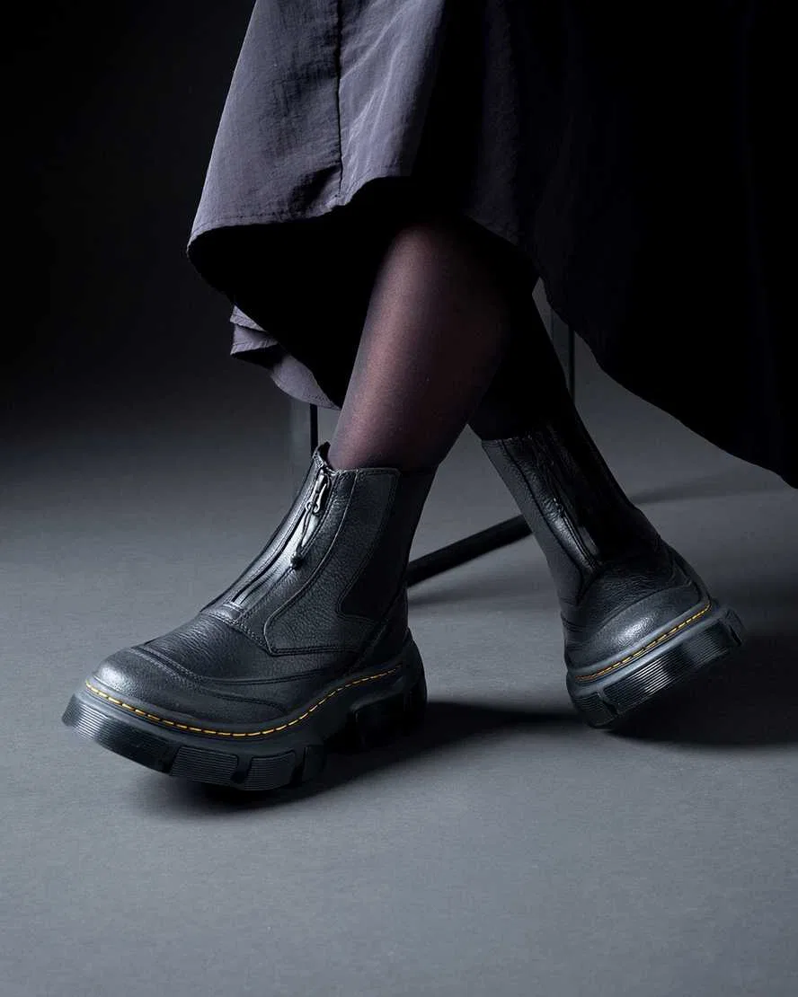 Кожаные ботинки DMXL Zip Chelsea Dr Martens, черный — фото 4