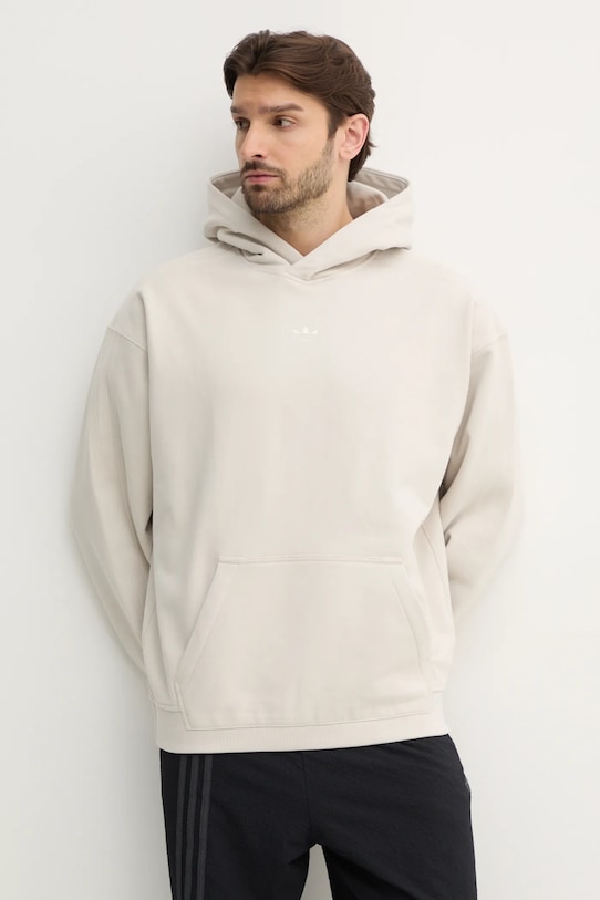 

Детская хлопковая толстовка Essential Adidas Originals, бежевый