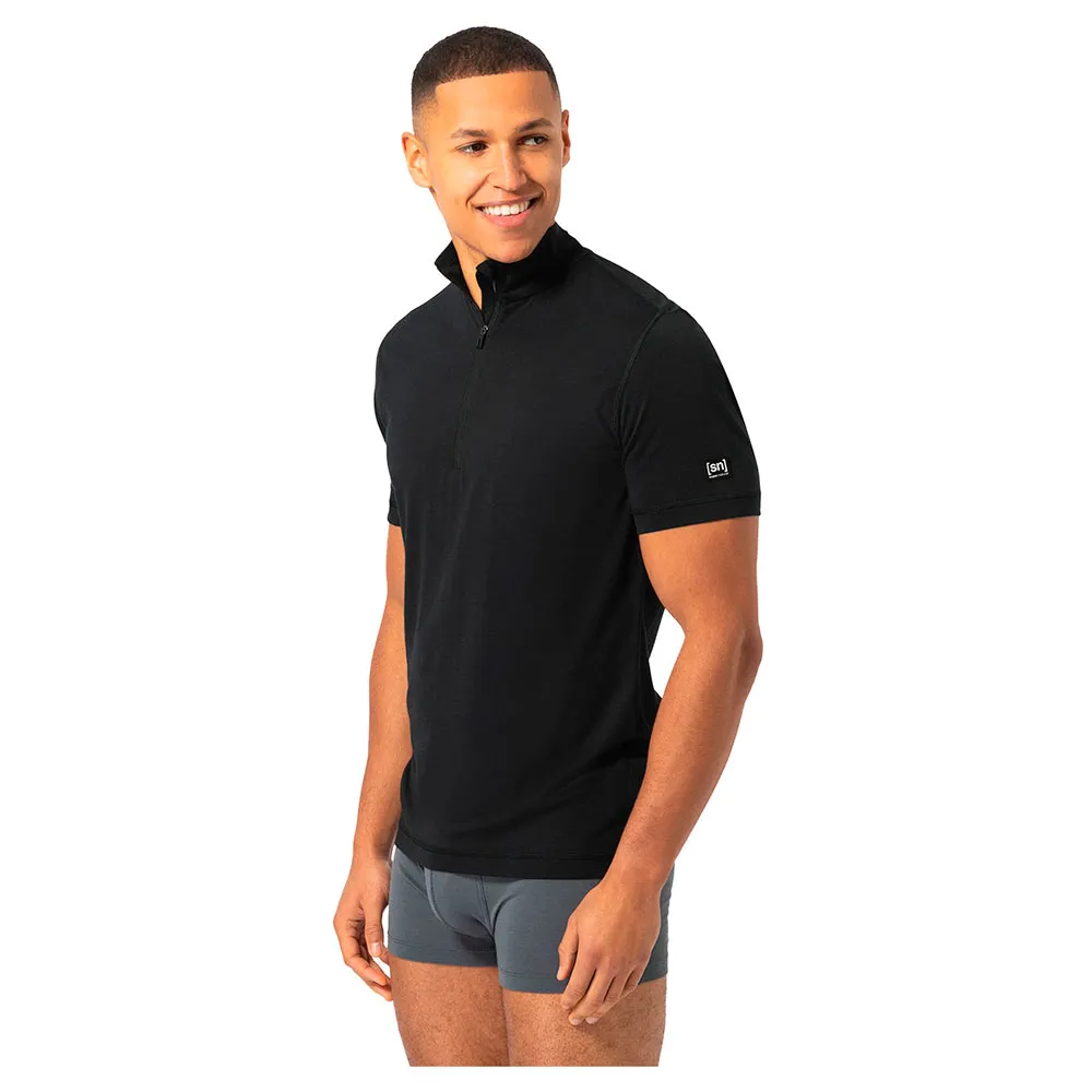 

Толстовка Super.natural Tundra175 half zip, черный