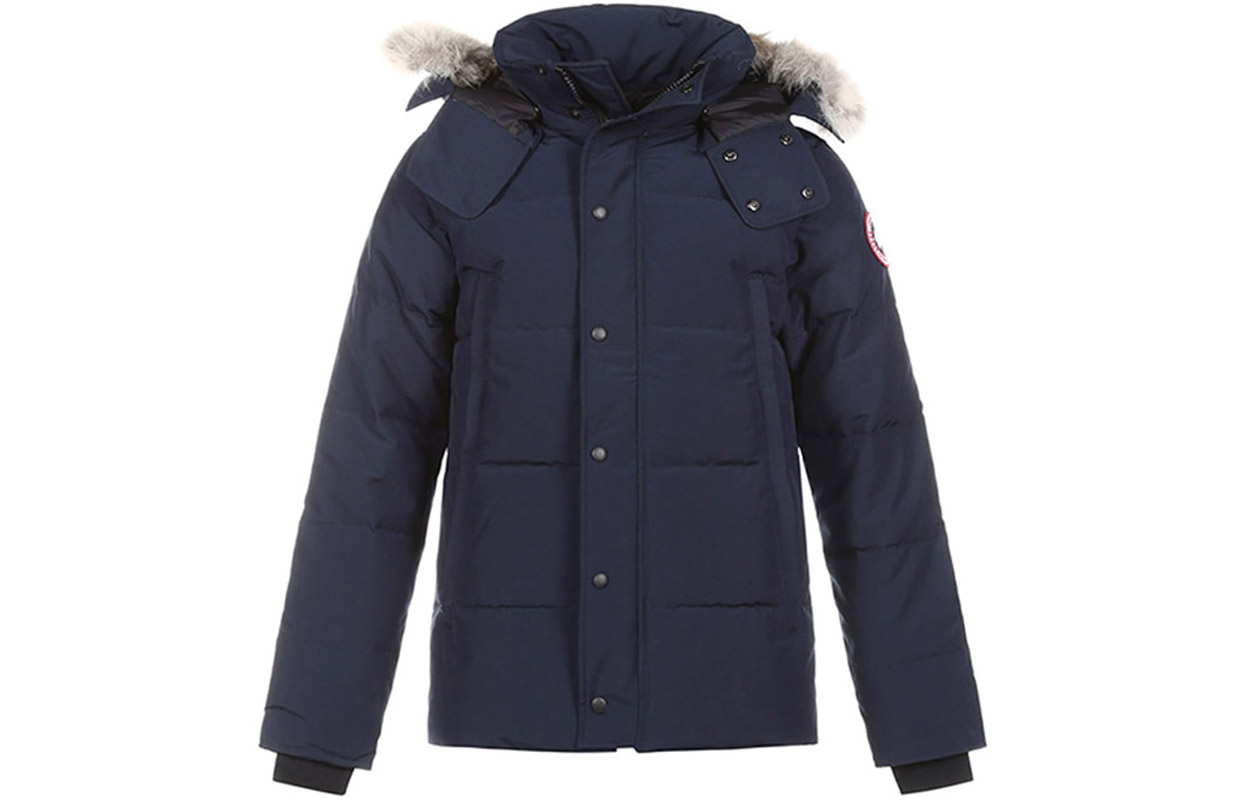 Куртка пуховая Wyndham Series зимняя мужская Cerulean Blue Canada Goose, Cerulean Ocean Blue — фото 2
