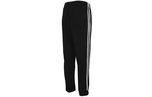 Спортивные штаны adidas Casual Sports Side Stripe Bundle Feet Long Pants Black, черный — фото 2