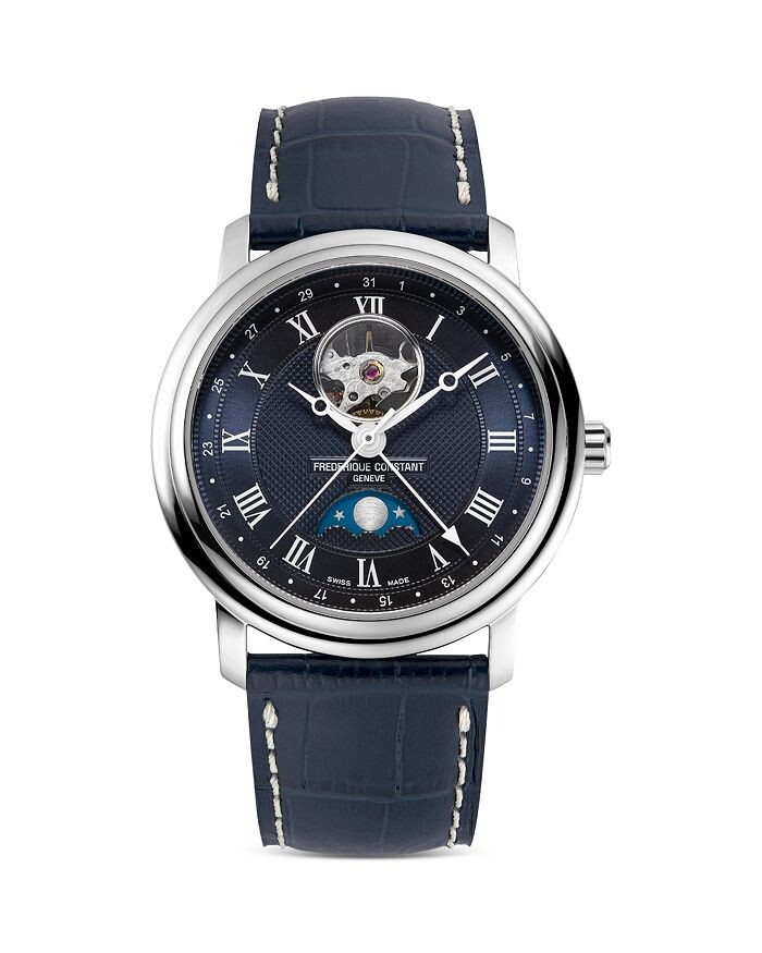 

Часы Frederique Constant Classics Moonphase, 40 мм, синий