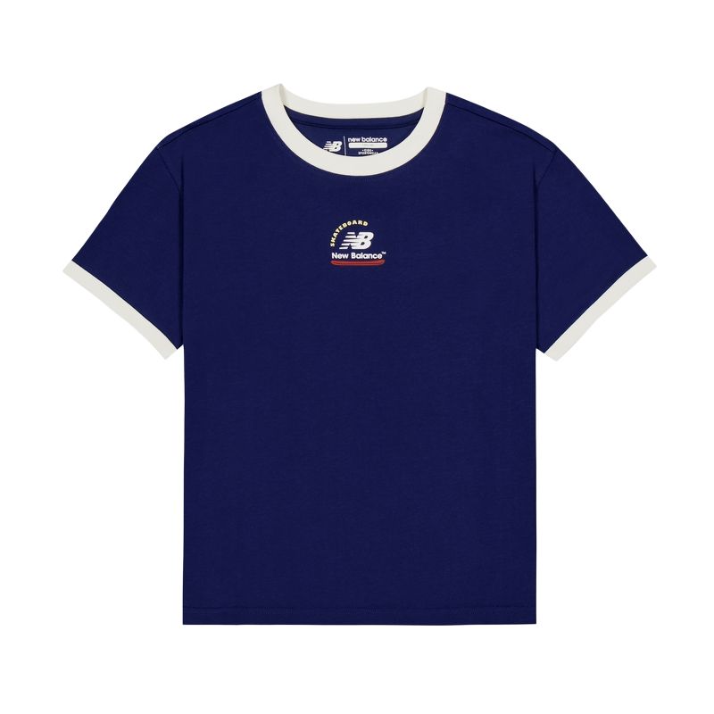 

New Balance Футболка dark blue для детей 3-7 лет, Синий, New Balance Футболка dark blue для детей 3-7 лет