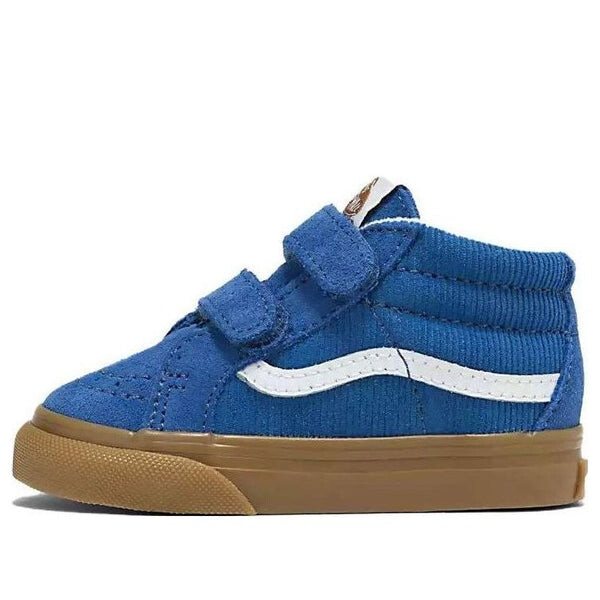 

Кроссовки sk8-mid reissue v corduroy shoes 'blue' Vans, синий