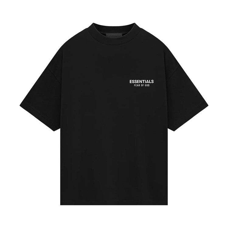 

Футболка Fear of God Essentials Jersey Crewneck T-Shirt, Black