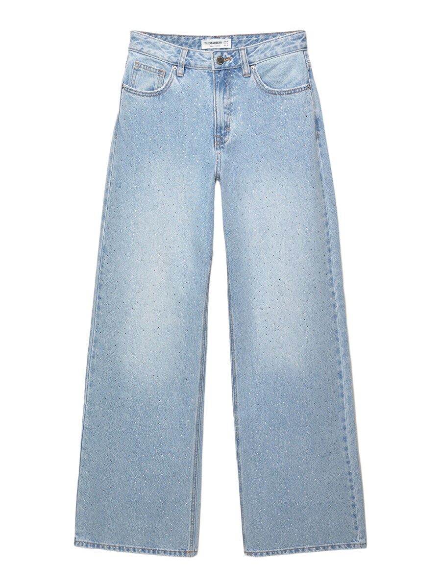 

Мешковатые джинсы Pull&Bear, светло-синий