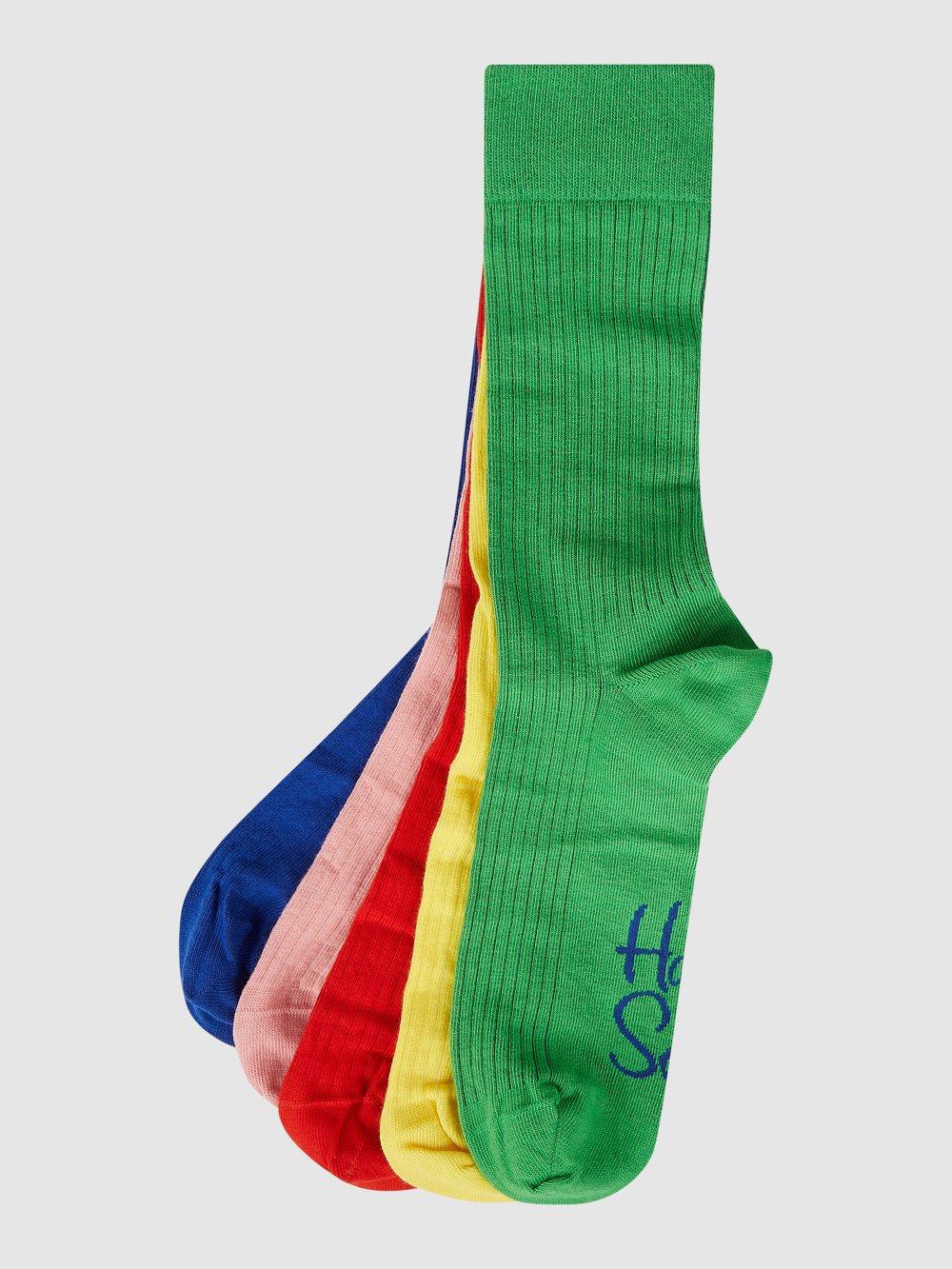 

Носки с эластичным компонентом в упаковке по 5 шт Happy Socks, розовый