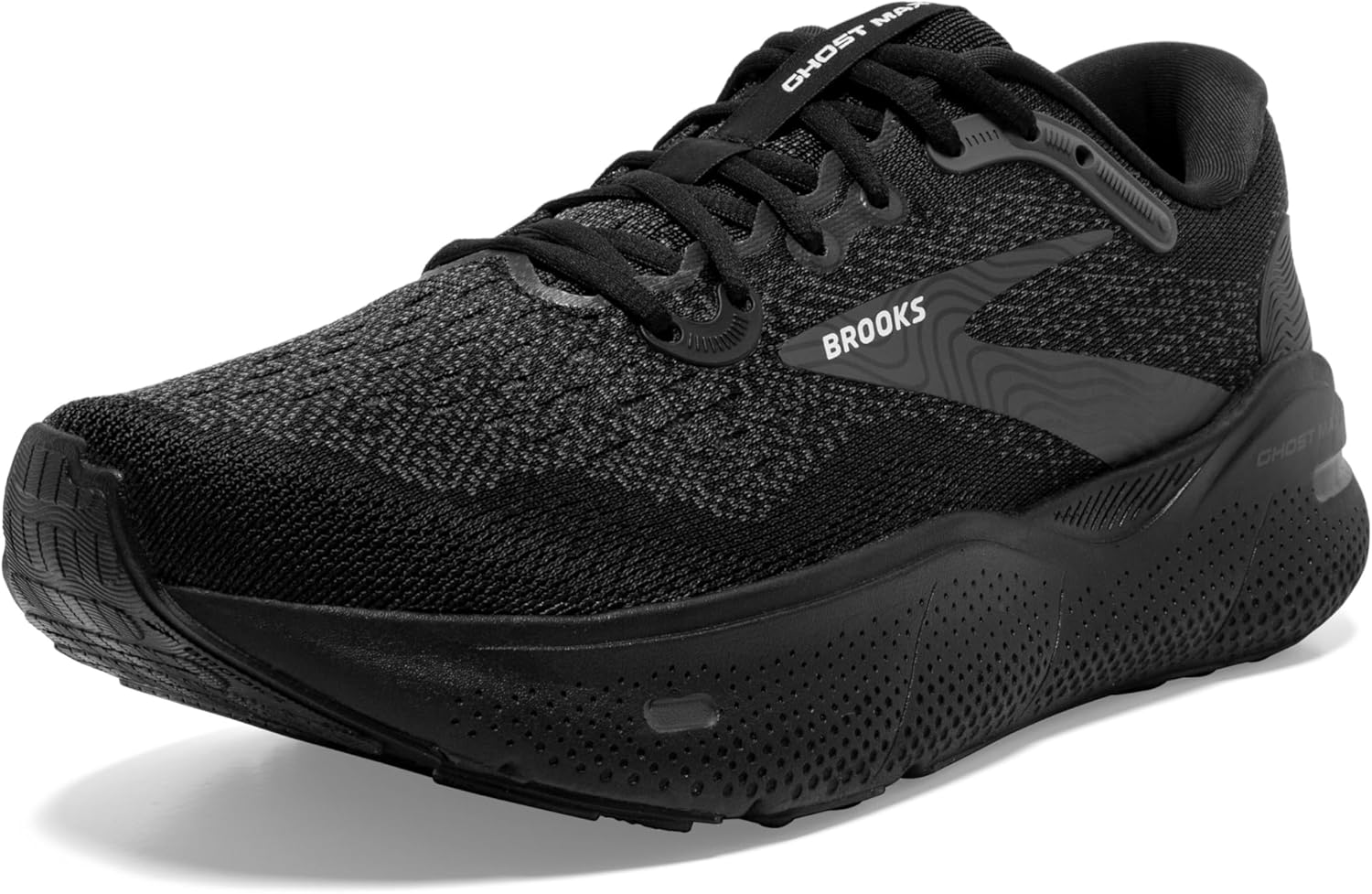 

Мужские кроссовки Brooks Ghost Max Cushion для бега и ходьбы, нейтральная посадка, черный
