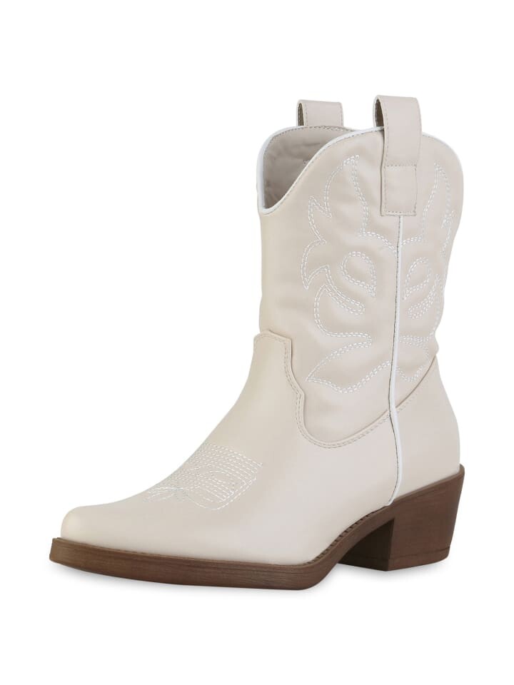 

Ботильоны VAN HILL Cowboy Boots Chloe, бежевый