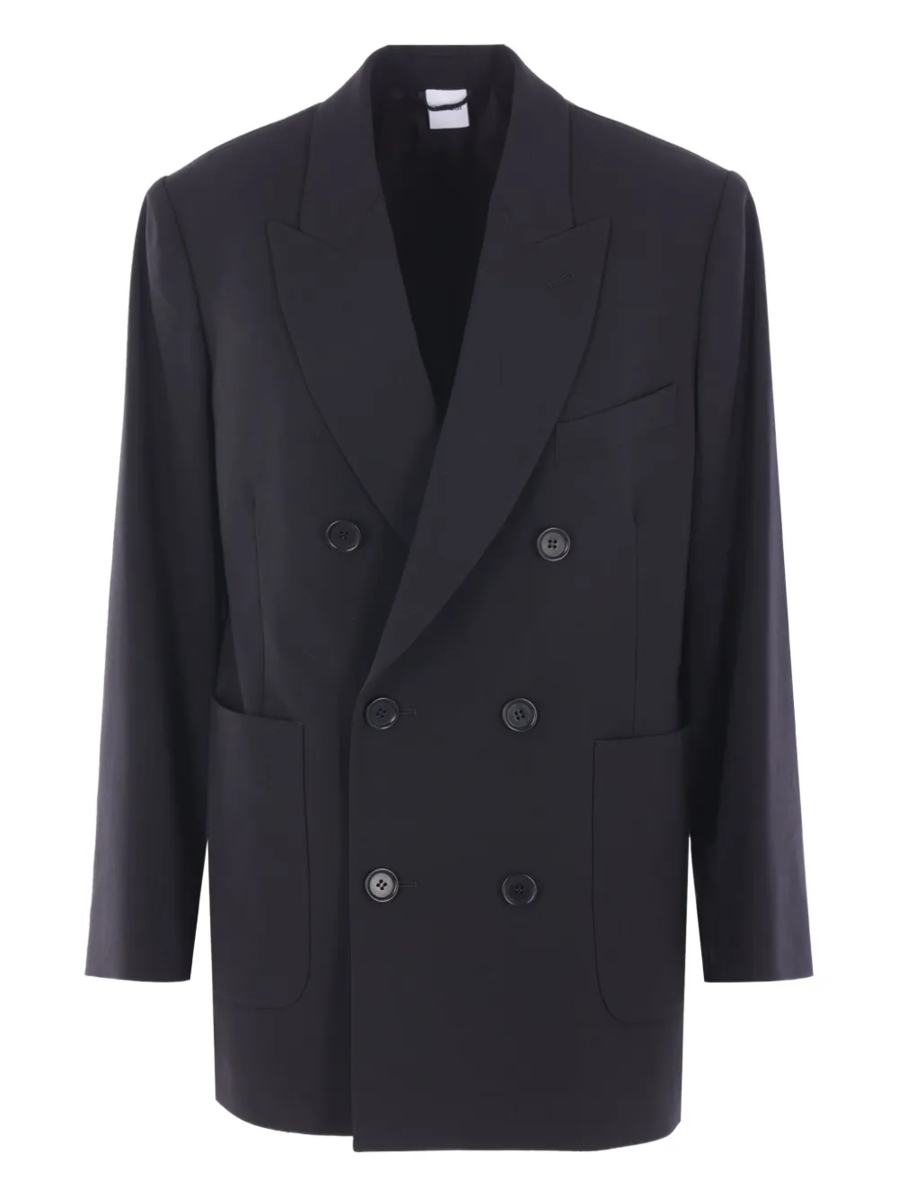 

Двубортный пиджак ASPESI, черный