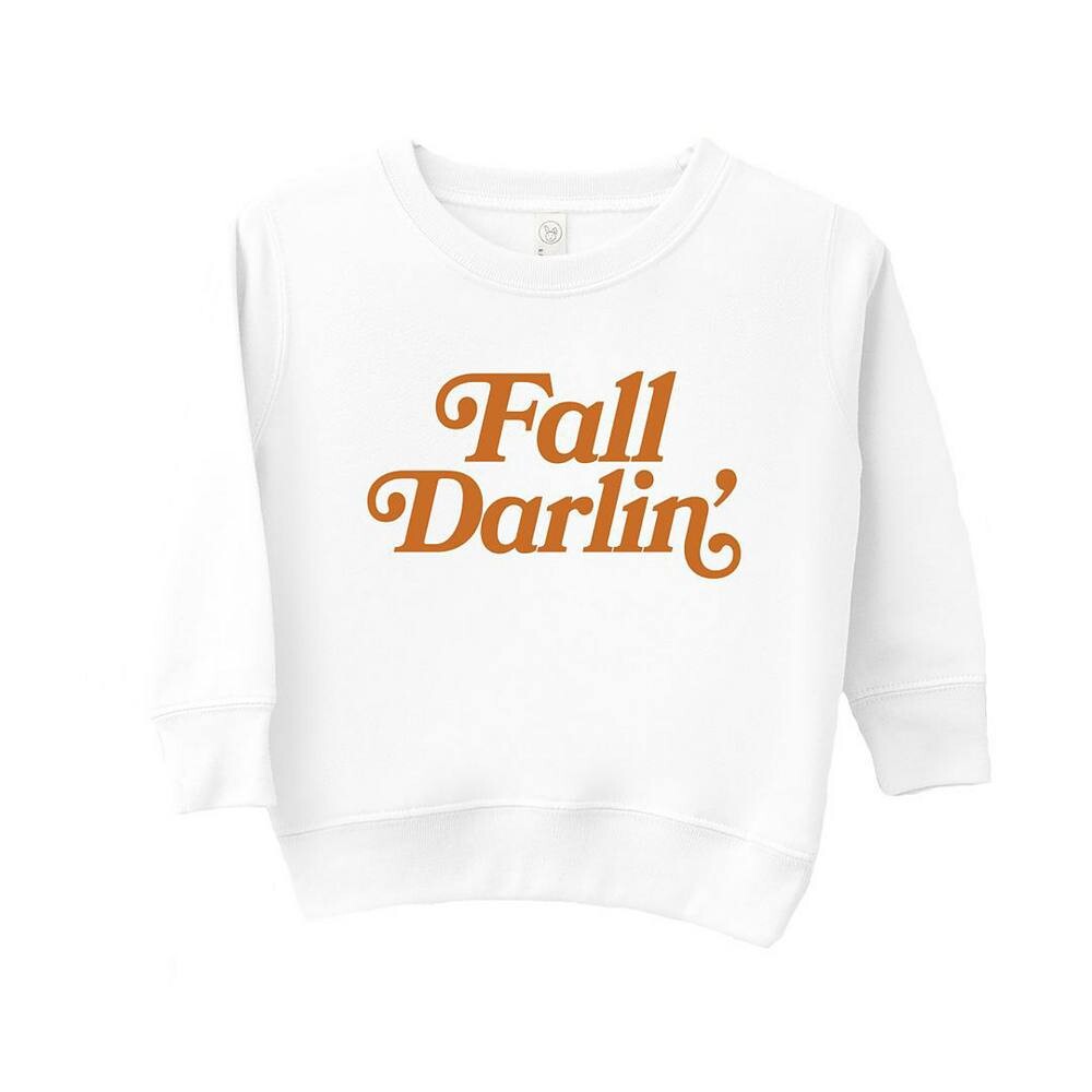 

Толстовка с рисунком для малышей Fall Darlin' The Juniper Shop, белый