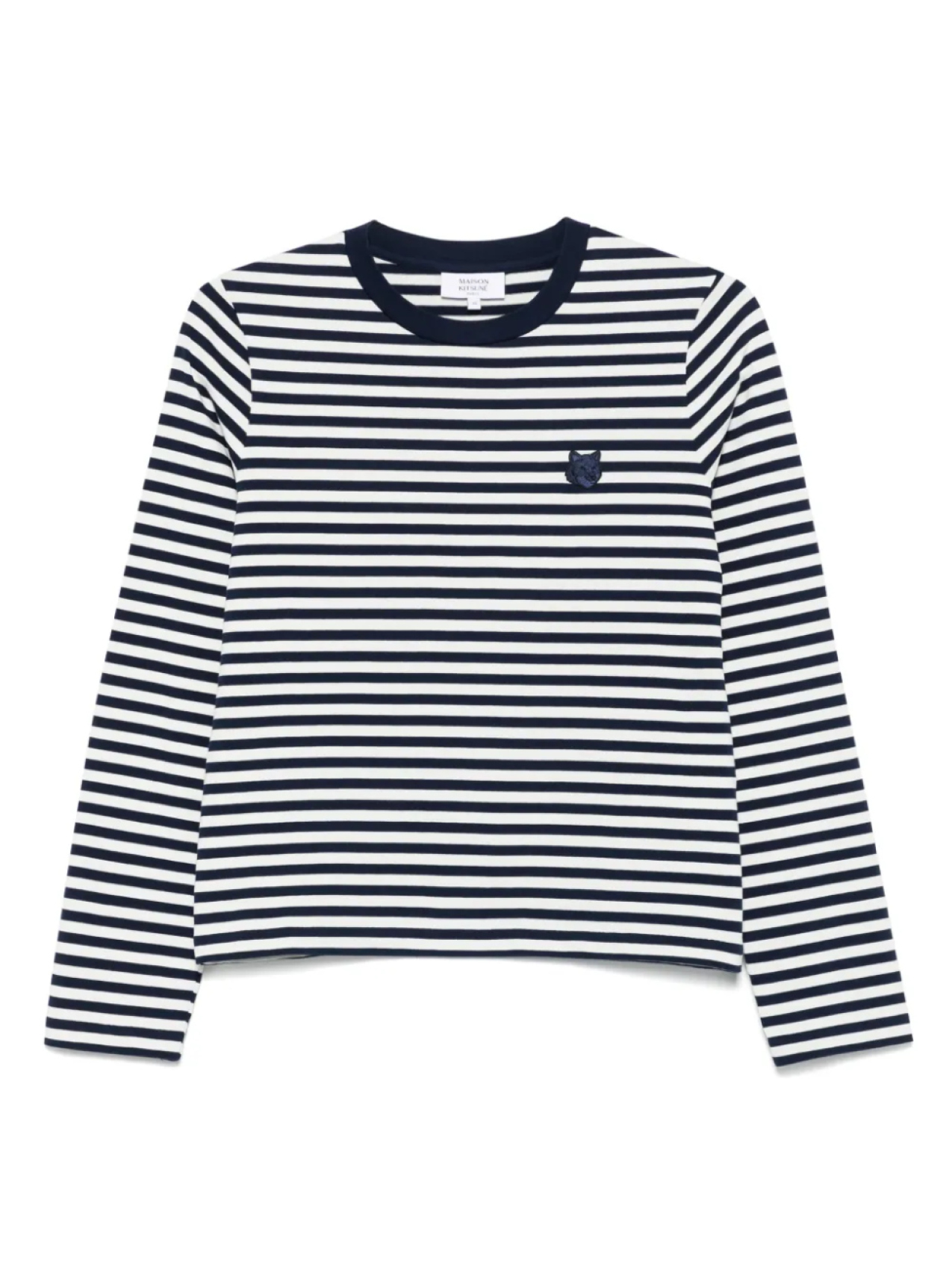 

Полосатая футболка Maison Kitsuné, синий