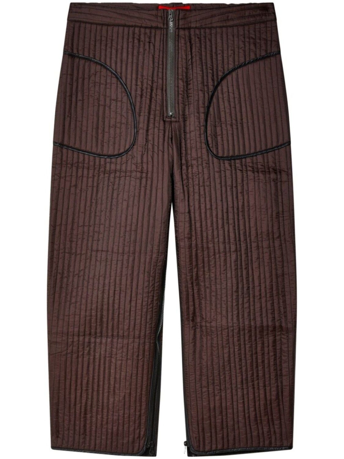 

Штаны в линию Eckhaus Latta, коричневый