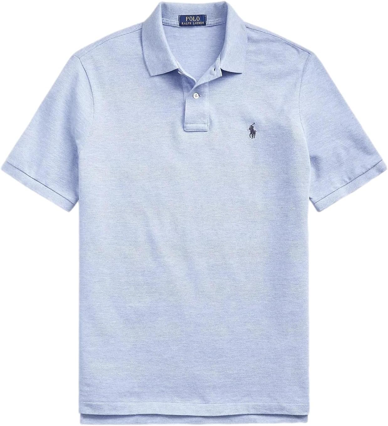 

POLO RALPH LAUREN Мужская новая классическая поло, Ralph Lauren Blue Heather., Синий, POLO RALPH LAUREN Мужская новая классическая поло, Ralph Lauren Blue Heather.
