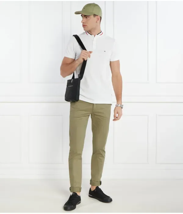 Полюс slim fit Tommy Hilfiger, белый — фото 2