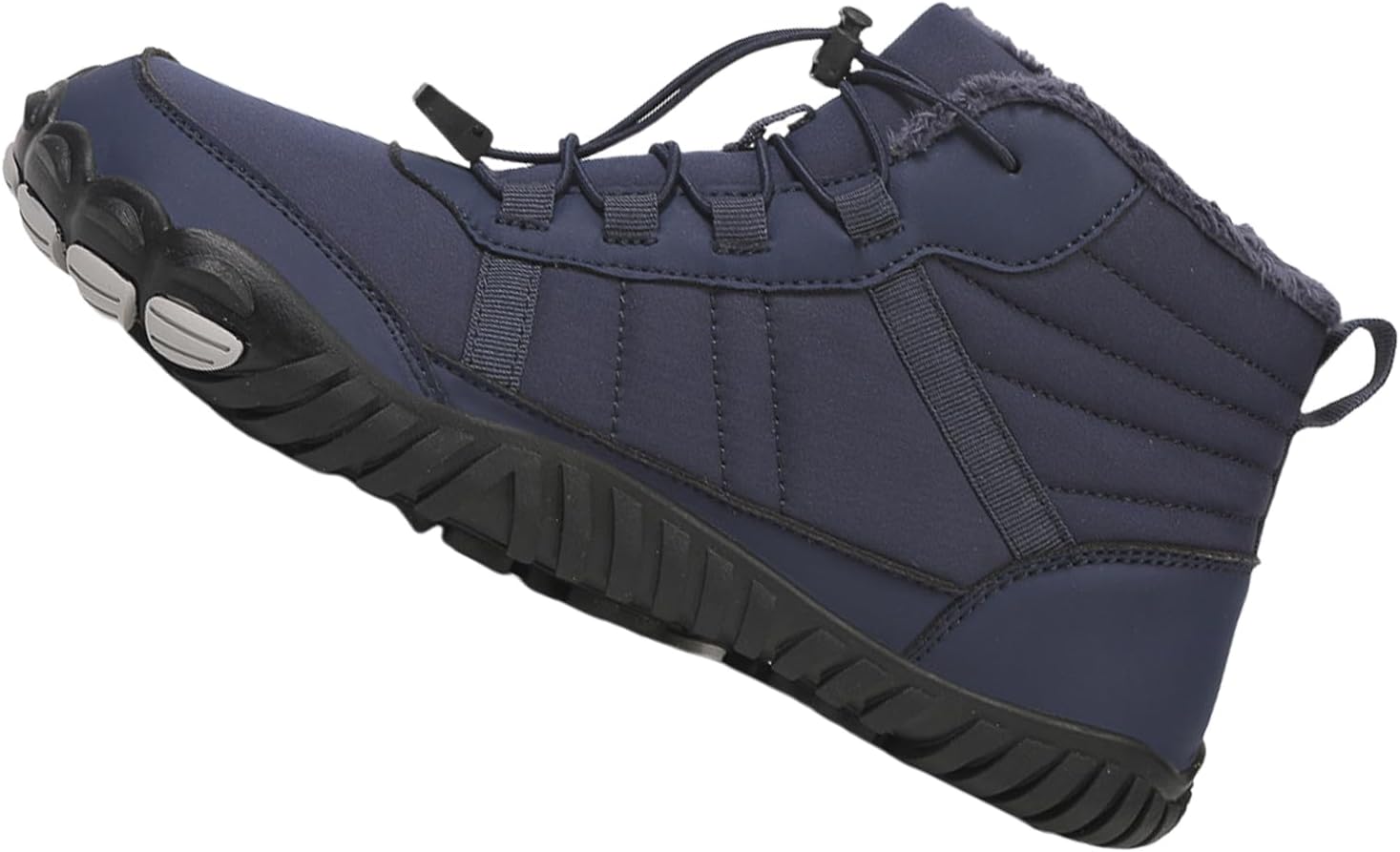 

Зимняя обувь Босоножки для женщин и мужчин, теплые снежные ботинки Минималистичные комфортные ботинки Профессиональные Нескользящие водонепроницаемые зимние Generic, синий