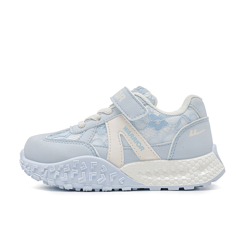 

WARRIOR Устойчивые к истиранию легкие нескользящие повседневные кроссовки с амортизацией Blue Kids'