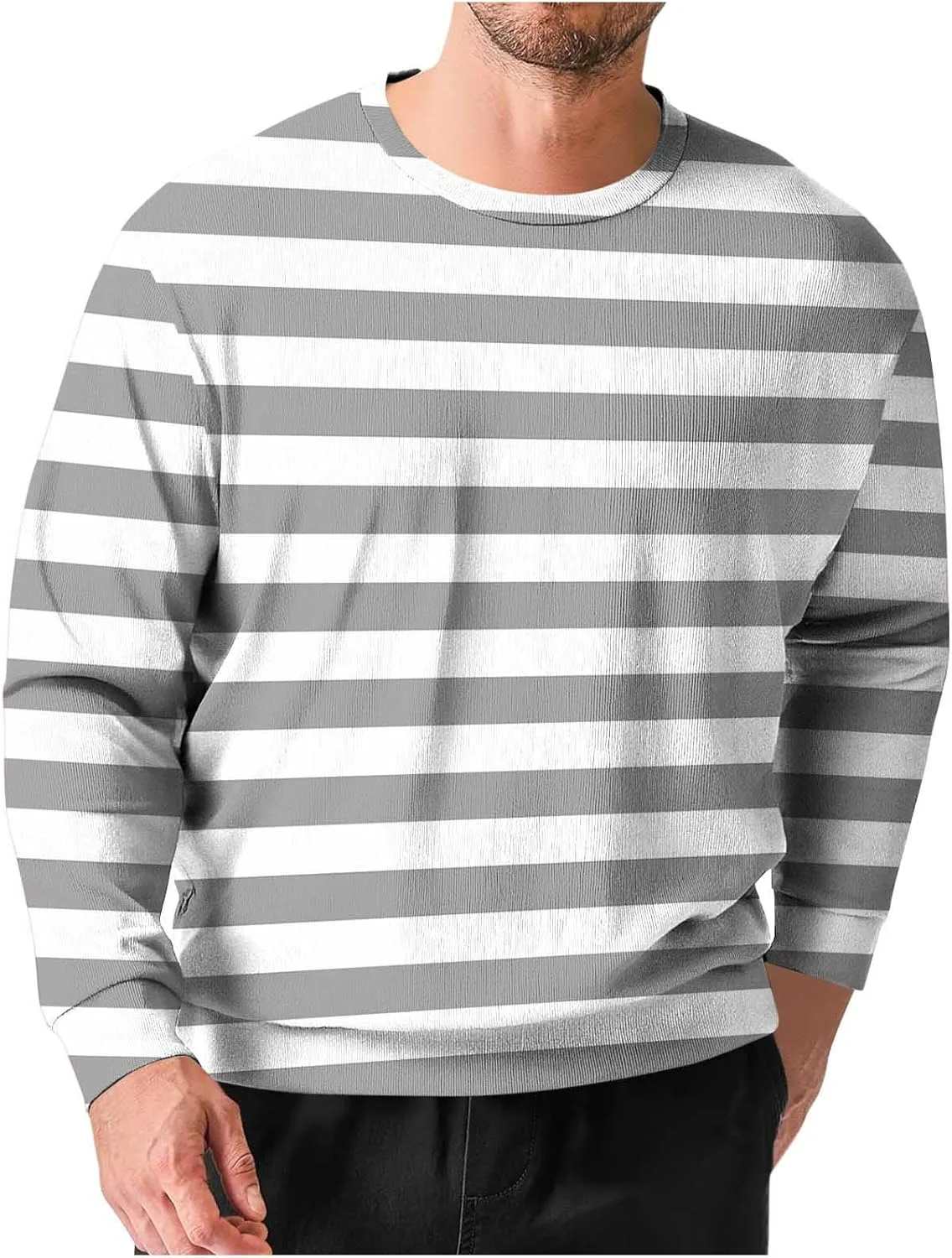 

Мужская футболка с ребристым воротником и длинными рукавами Cambkatl