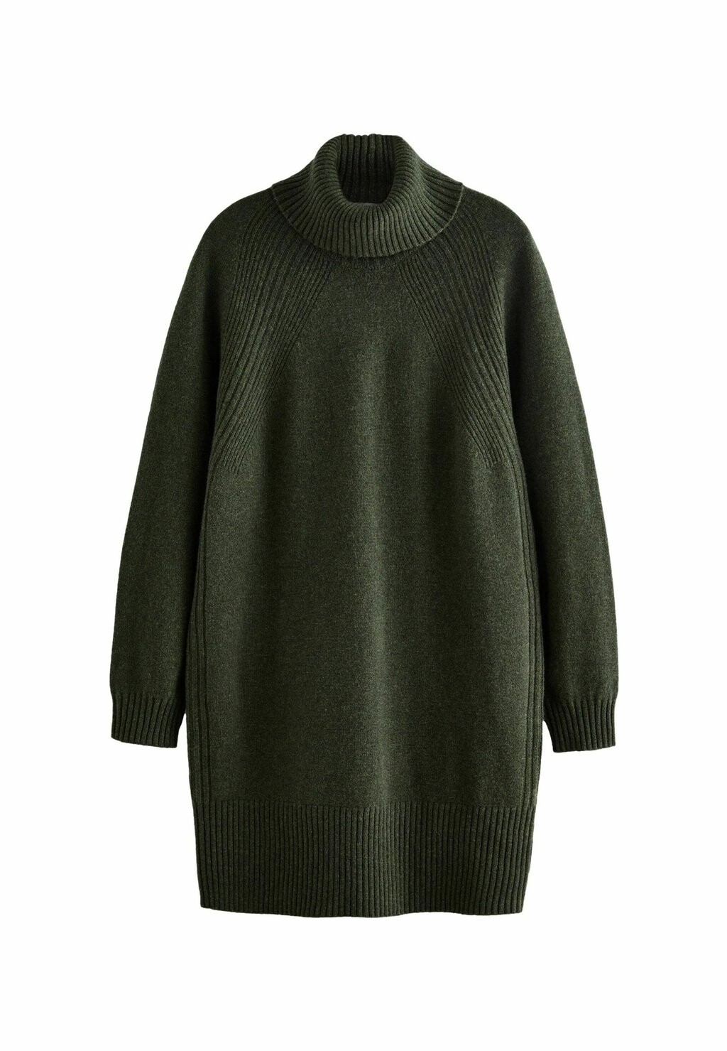 

Платье-джемпер ROLL NECK SHORT REGULAR FIT Next, зеленый