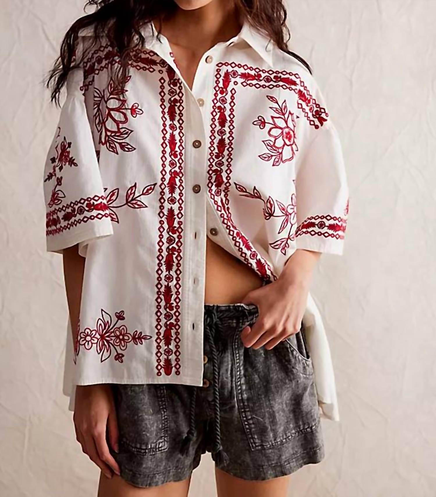 

Топ Spring Refresh белого цвета Free People