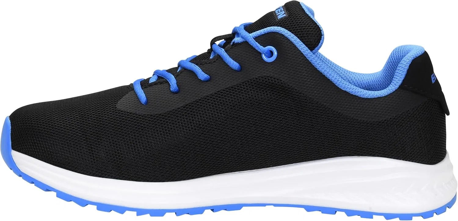 Рабочие ботинки ELTEN Marais Black-Blue Low ESD O1, женские и мужские, текстильные, легкие, спортивные — фото 3
