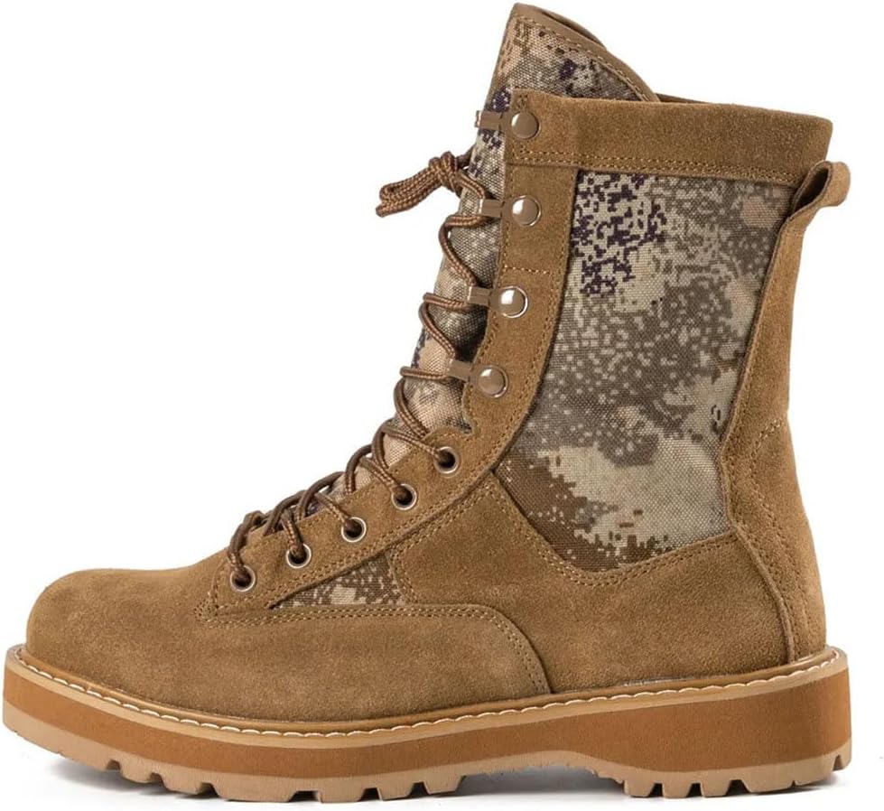 

Мужские тактические походные ботинки до щиколотки, рабочая обувь Generic, коричневый