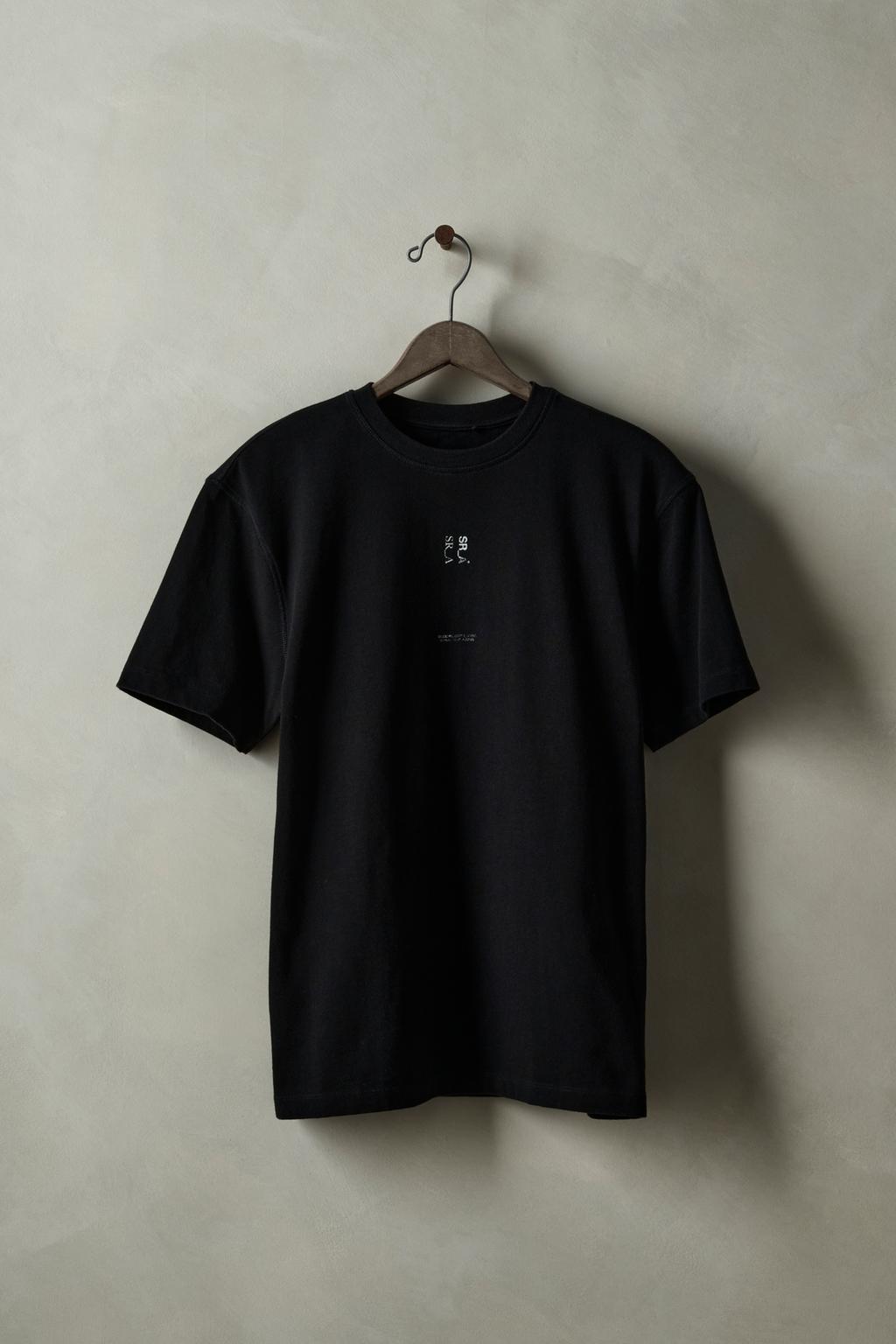 

Футболка с графическим принтом x sr_a ZARA, черный