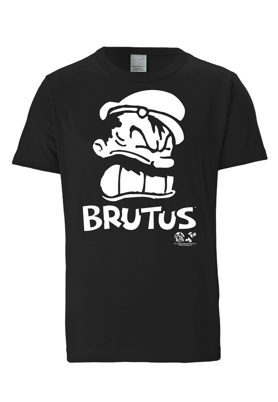 

Футболка LOGOSHIRT Shirt Popeye - Bluto Portrait, черный