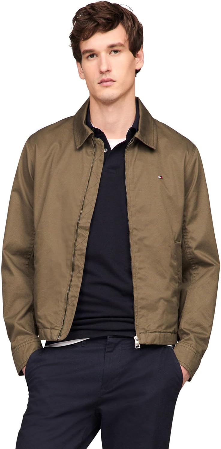 

Легкая мужская куртка Tommy Hilfiger из хлопка Ivy, Army Green