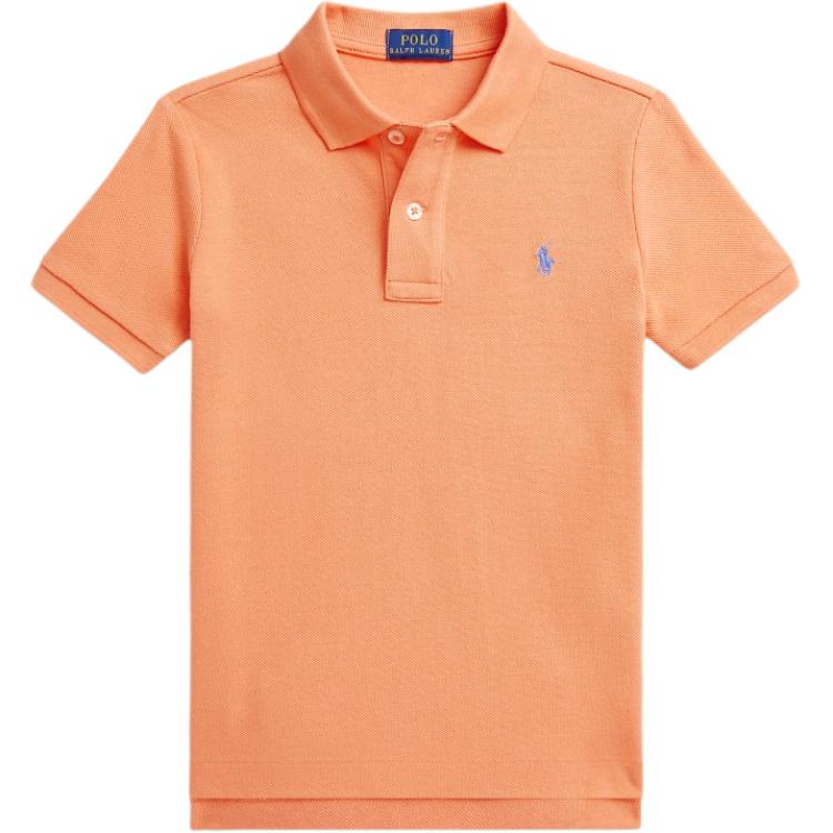 Футболка поло Orange Kids' Polo Ralph Lauren, оранжевый
