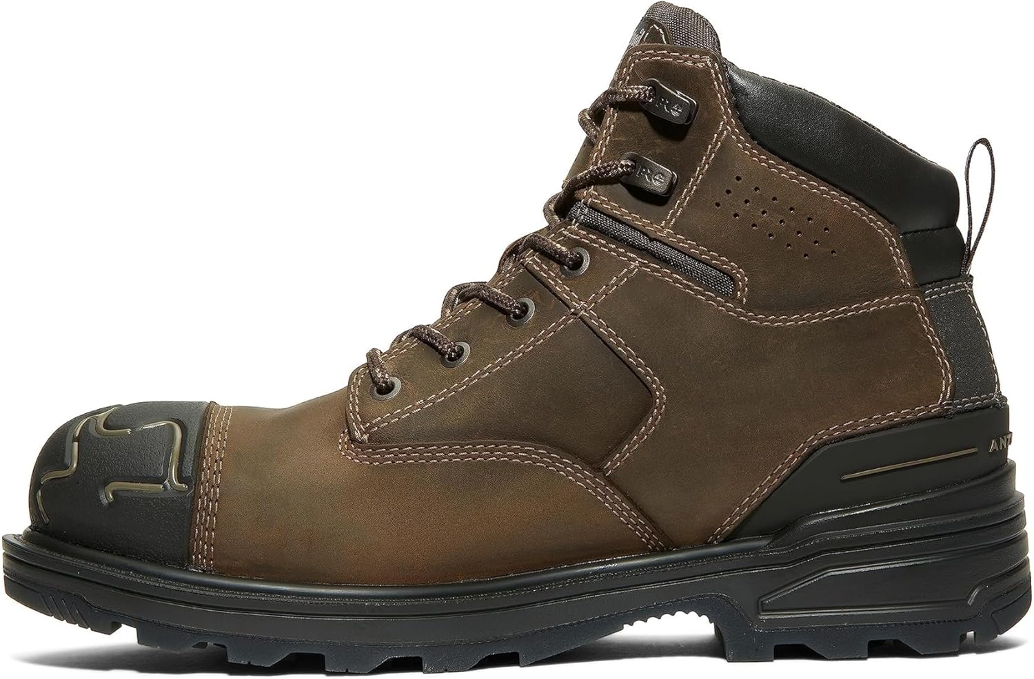Ботинки Timberland PRO для мужчин, Magnitude 15 см CT WP, 9.5 Wide Turkish Coffee-2024 New — фото 3