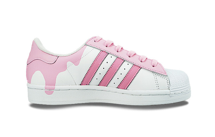 Кроссовки Adidas Originals Superstar Series Skateboard Shoes Unisex Low-Top White — фото 2