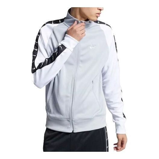 

Куртка men's logo stand collar jacket white Nike, белый