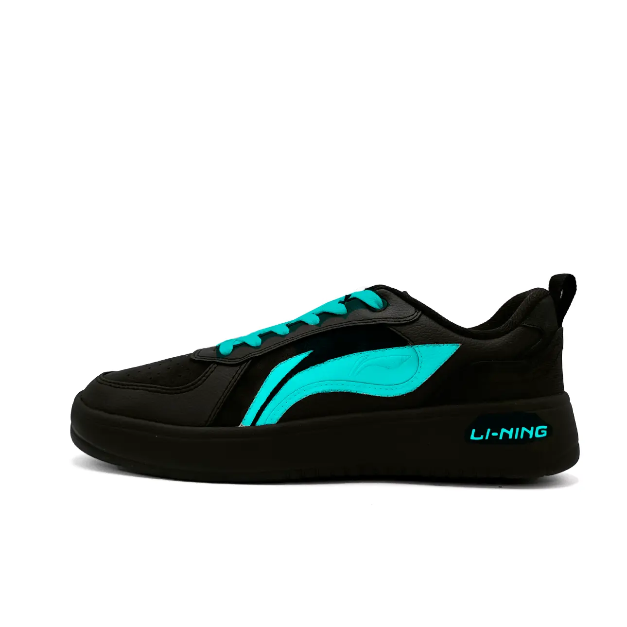 

Li-Ning Wheat Age Cyan Cloud Synthetic Leather, cyan, черный