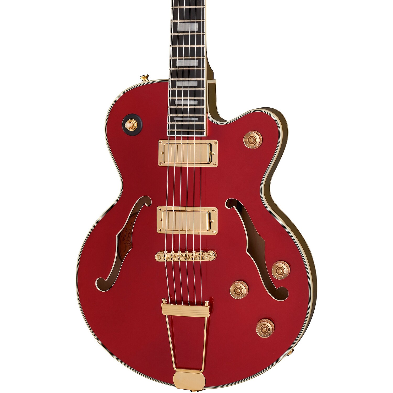 

Epiphone Uptown Kat ES Полуполая электрогитара рубиново-красный металлик