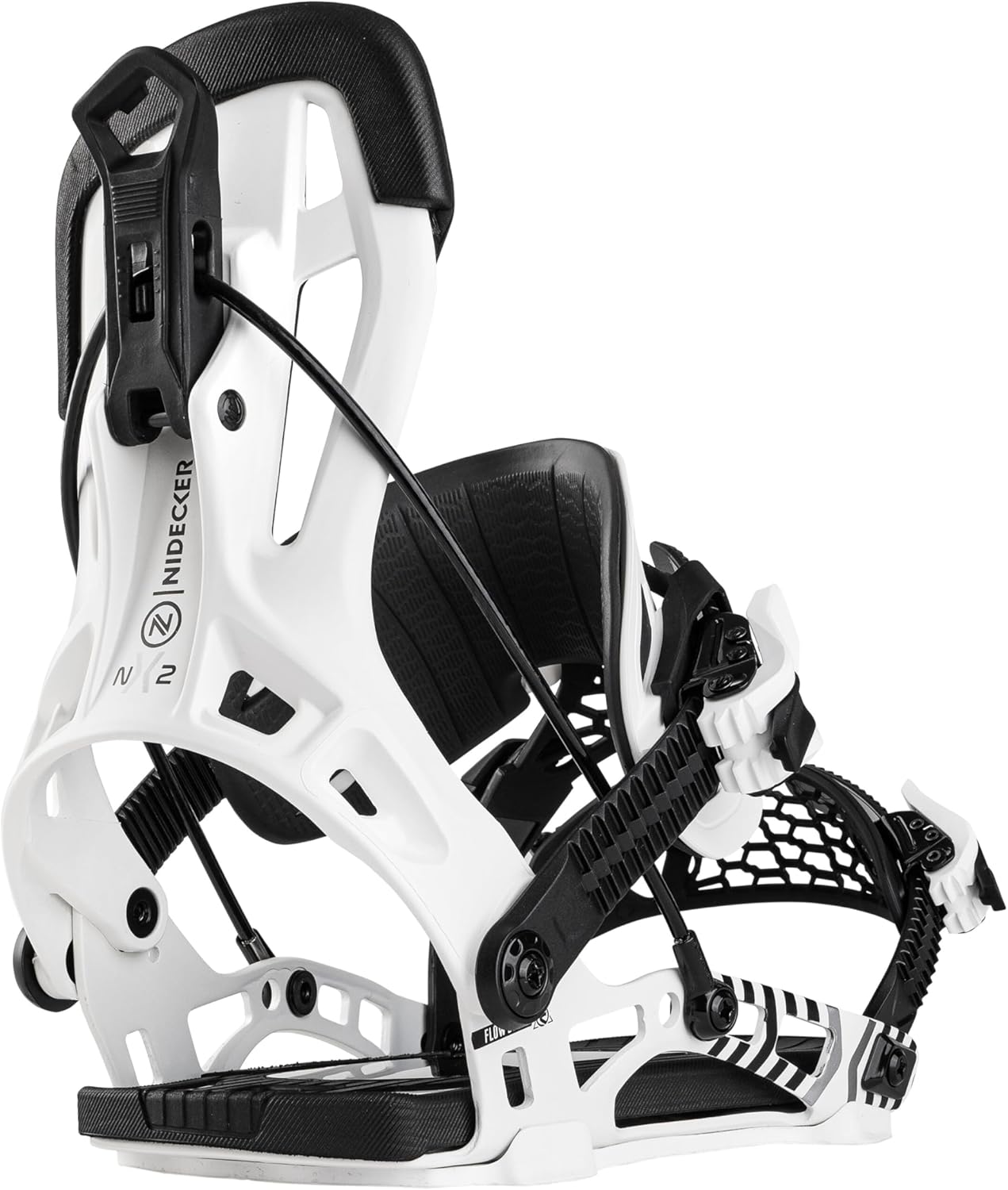 

Гибридные крепления для сноуборда Nidecker Flow NX2 - белые - система двойного застегивания с алюминиевой базой и гибридным ремешком - размер L, White, Белый, Гибридные крепления для сноуборда Nidecker Flow NX2 - белые - система двойного застегивания с ал