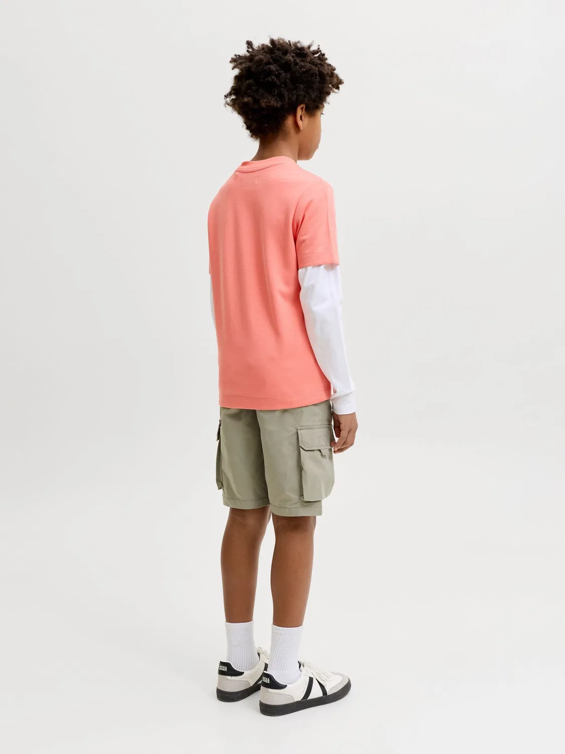 Футболка Jack & Jones Junior, Salmon — фото 3