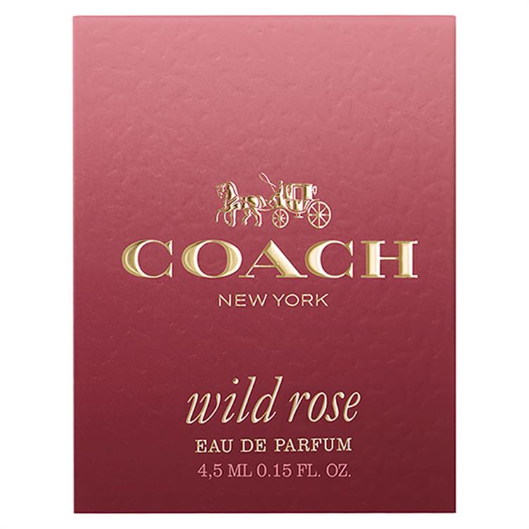 COACH Образец духов in the name of rose wild rose для женщин набор пробников парфюмерная вода красная смородина роза бергамот 4,5 мл — фото 3