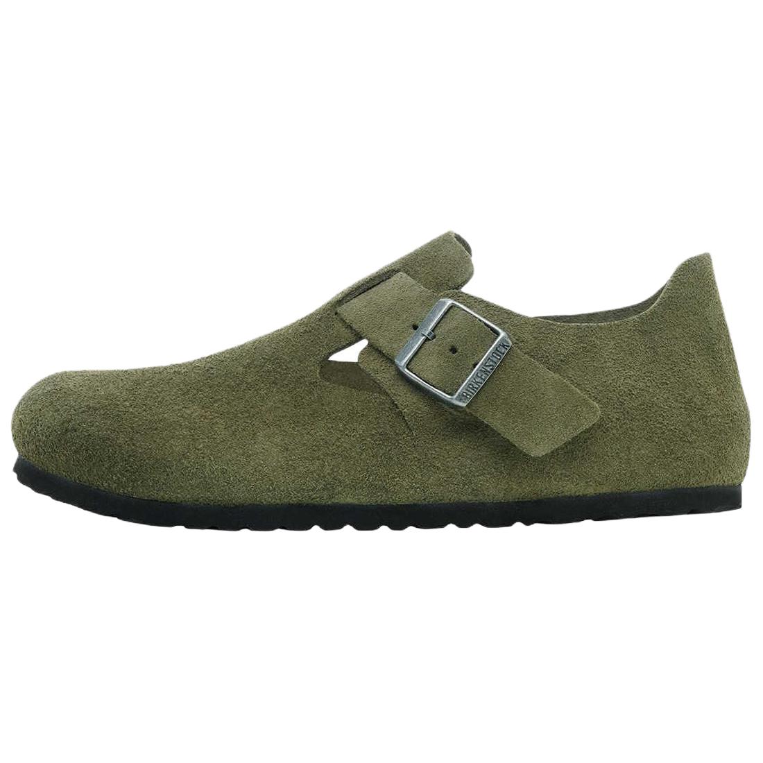 

Birkenstock London Shoes Unisex Moss Green Narrow
