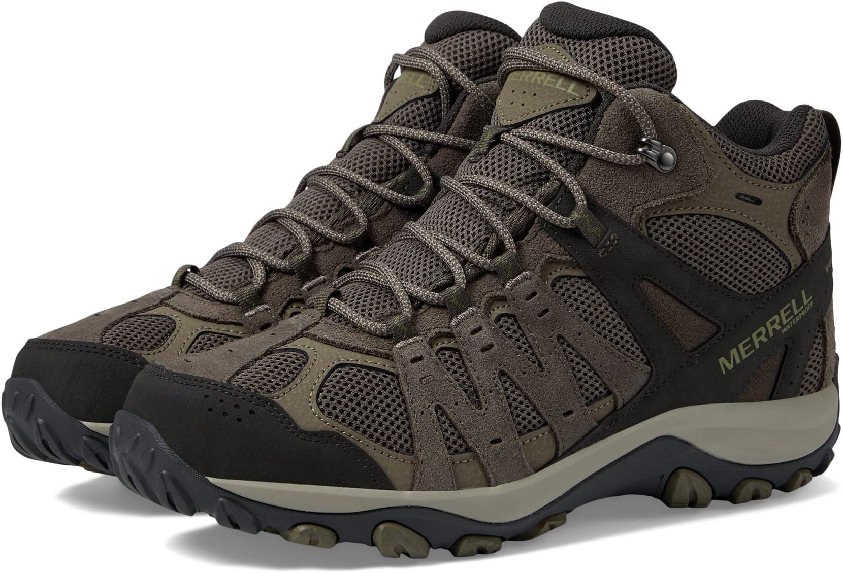 

Походная обувь Accentor 3 Mid Wp Merrell, цвет Boulder