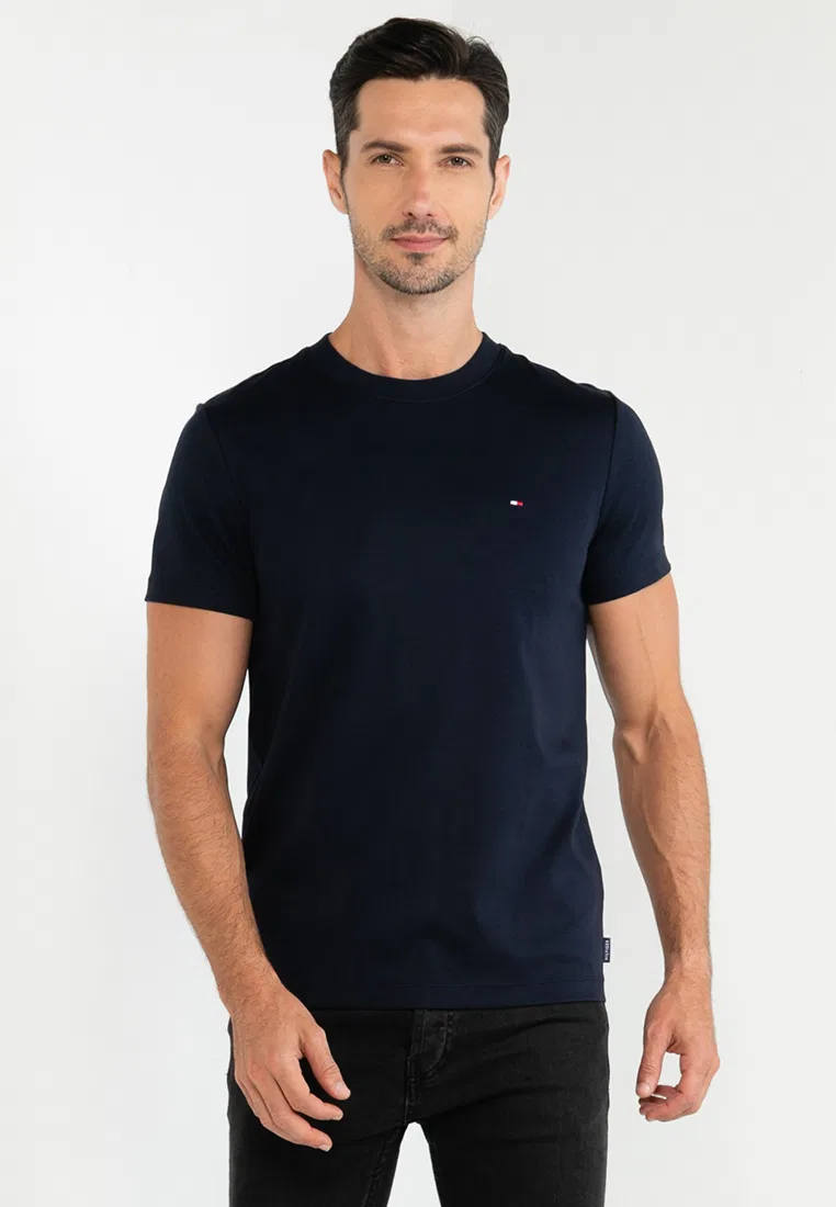 Футболка с коротким рукавом, Interlock, Im Luxury Tommy Hilfiger, цвет Desert Sky