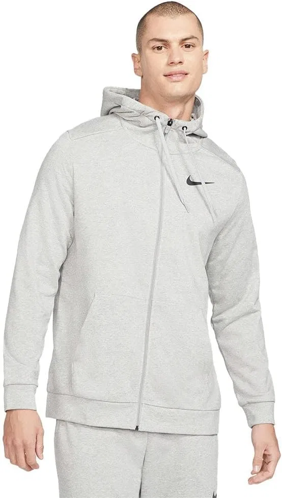 Худи Nike мужское, Grey (Dk Grey Heather/Black)