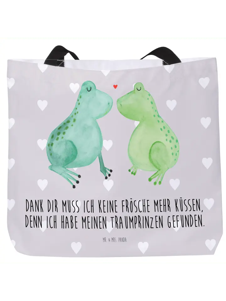 

Шоппер Mr. & Mrs. Panda, серый пастельный