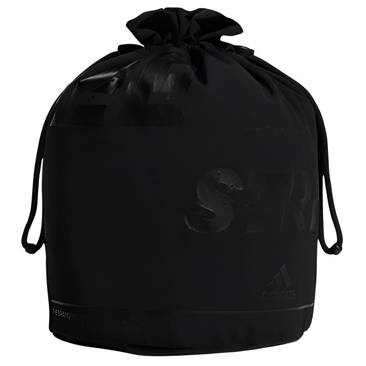 

Adidas Полиамидная сумка ведро через плечо унисекс классическая черная, Pure Black