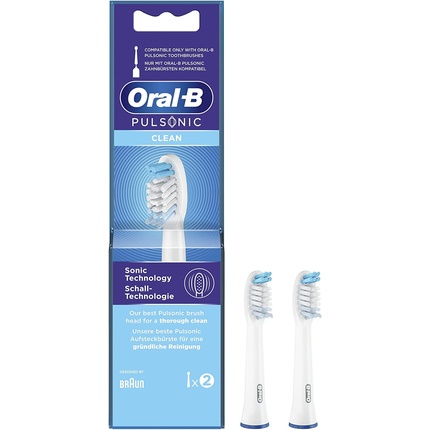 

Сменные насадки Oral-B Pulsonic Clean для зубных щеток Sonic Oral B