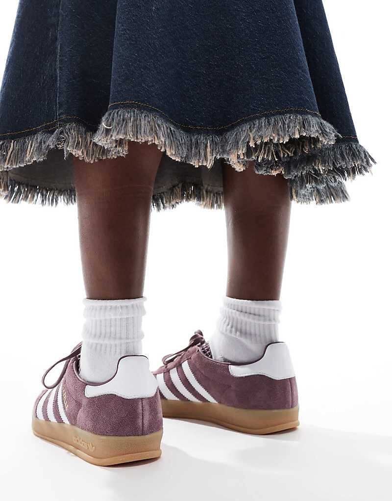 adidas Originals – Gazelle Indoor – кроссовки цвета Lila — фото 2