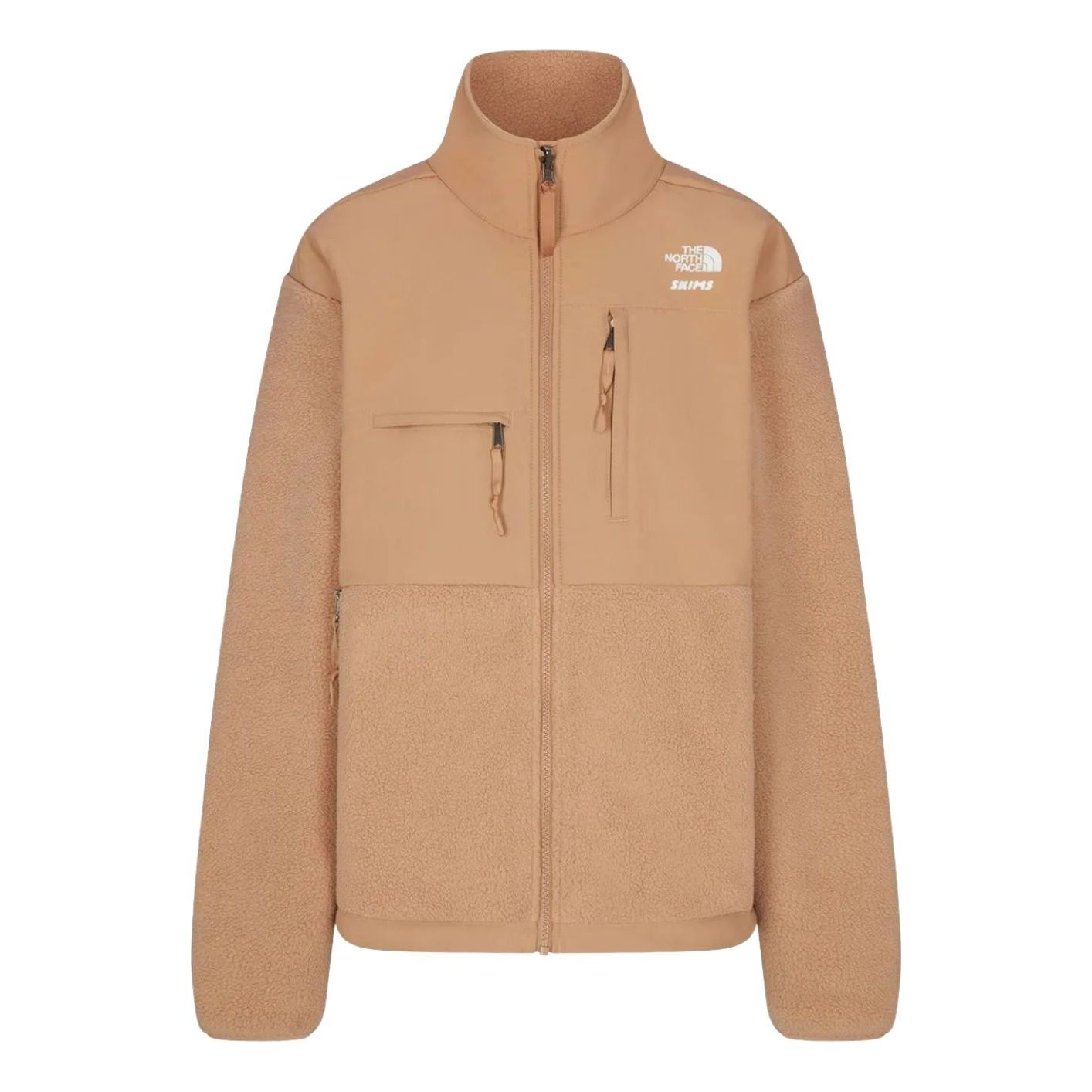 

(WMNS) Куртка из флиса Denali Denali FW24 1995 года, модель "Охра", коллекция The North Face x SKIMS осень/зима 2024