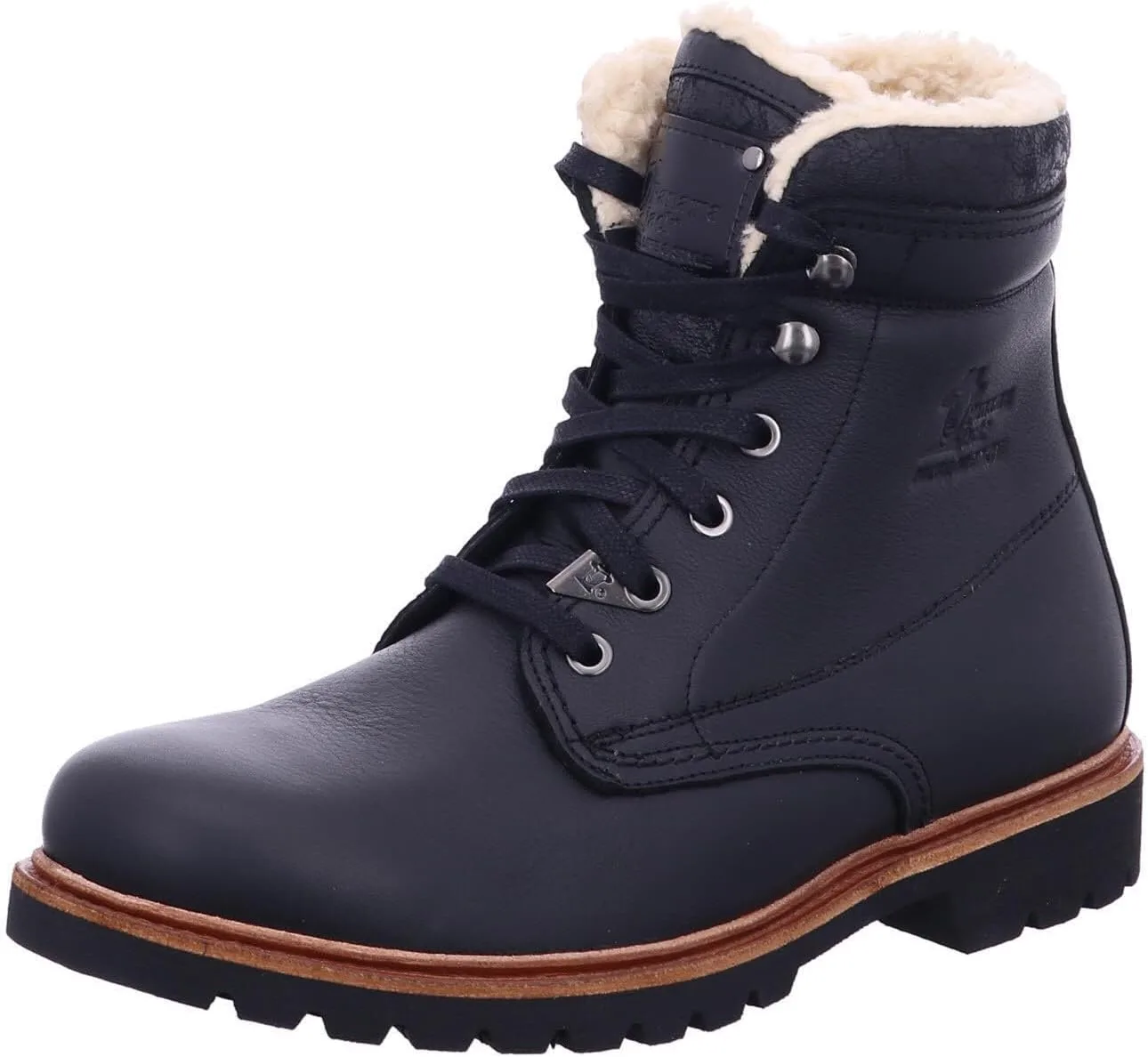 Мужские ботинки Panama Jack Panama 03 Aviator, теплые, на платформе, классические, короткие и длинные, ботильоны, черный