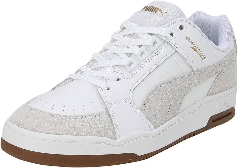 Мужские низкие кроссовки PUMA Suede FS, White Rubber